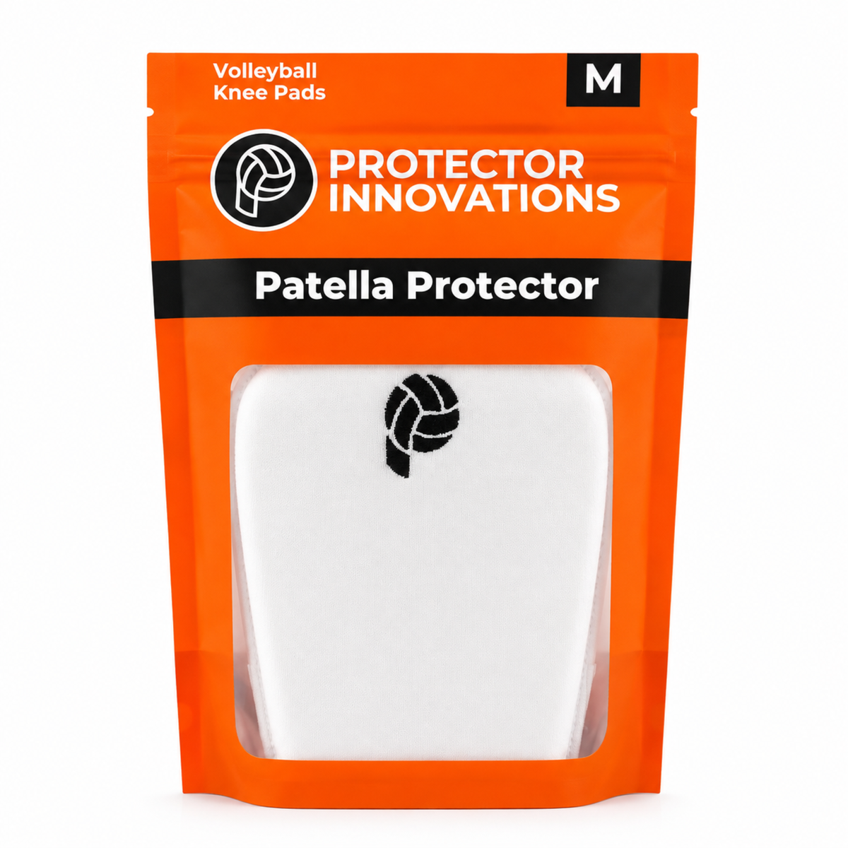 Protector Innovations Patella Protector volleyball knee pad packaging, size M